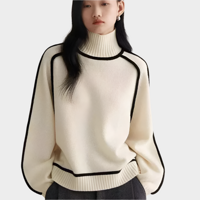 Camila™ - Turtleneck Pullover Jumper