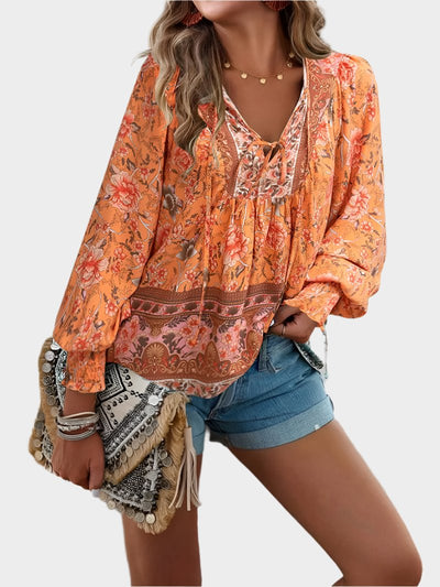 Leila™ - Floral Comfy Blouse