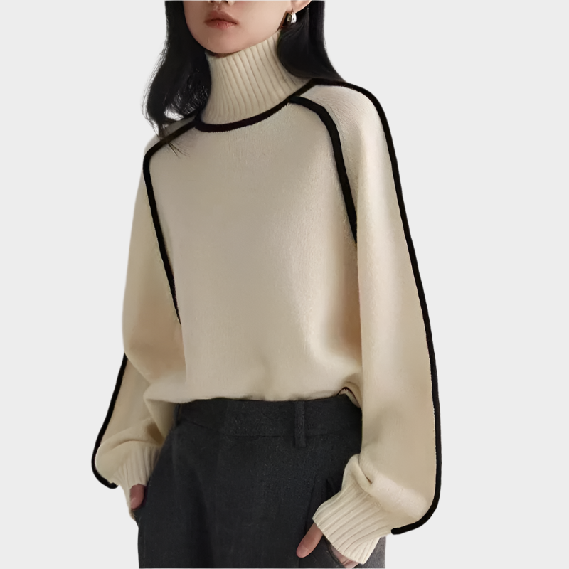 Camila™ - Turtleneck Pullover Jumper