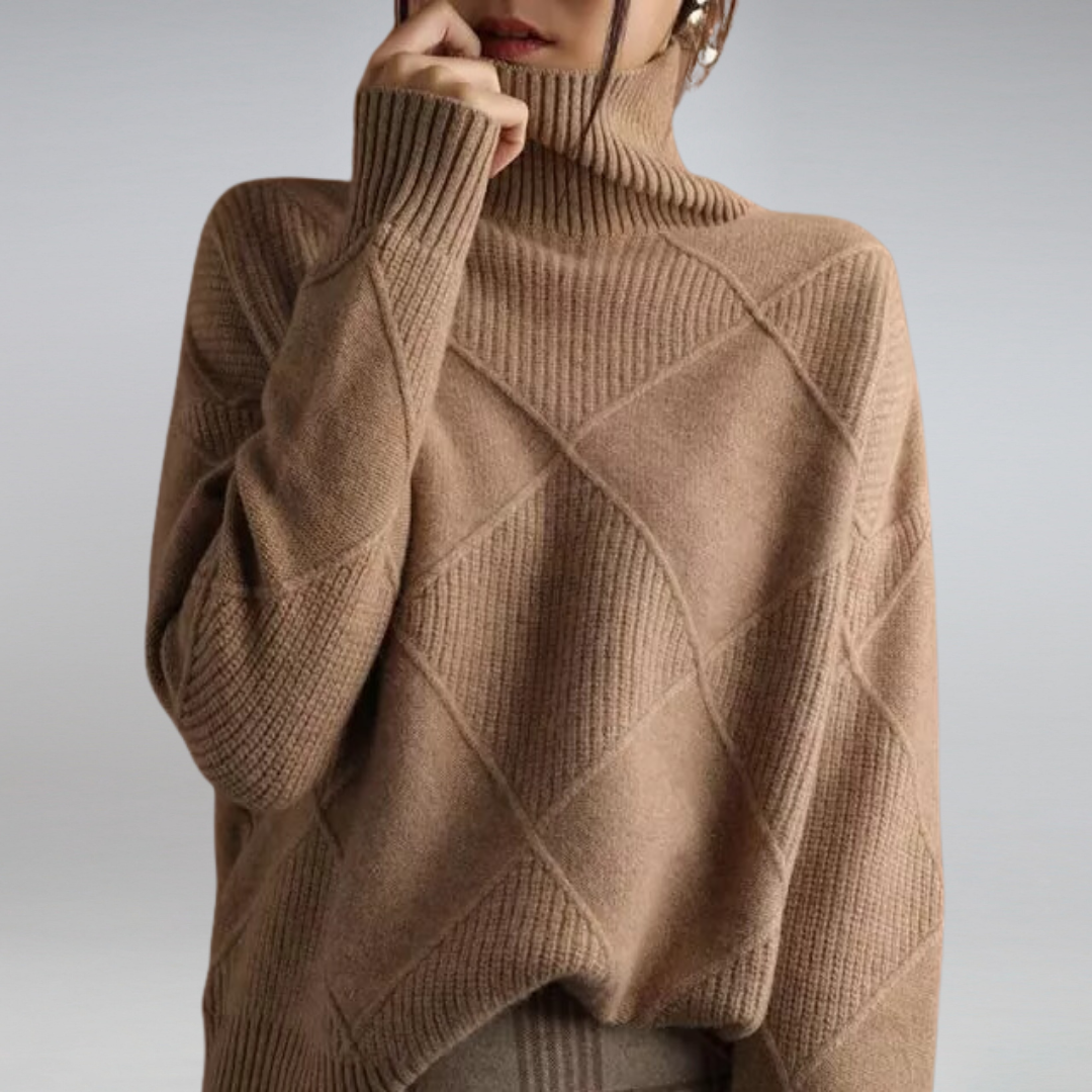 Lira™ - Soft High Neck Jumper