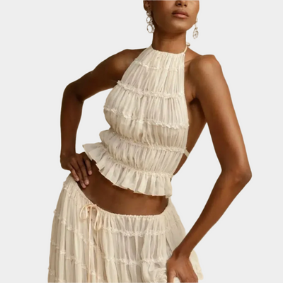 Savannah™ - Open-Back Pleated Set