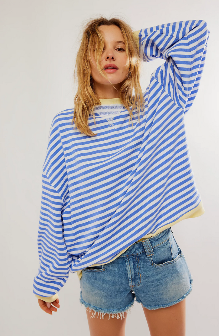 Athena™ -  Striped Oversized Jumper