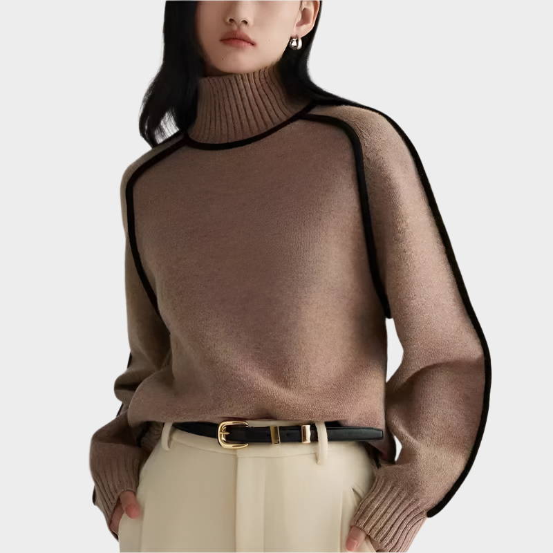 Camila™ - Turtleneck Pullover Jumper