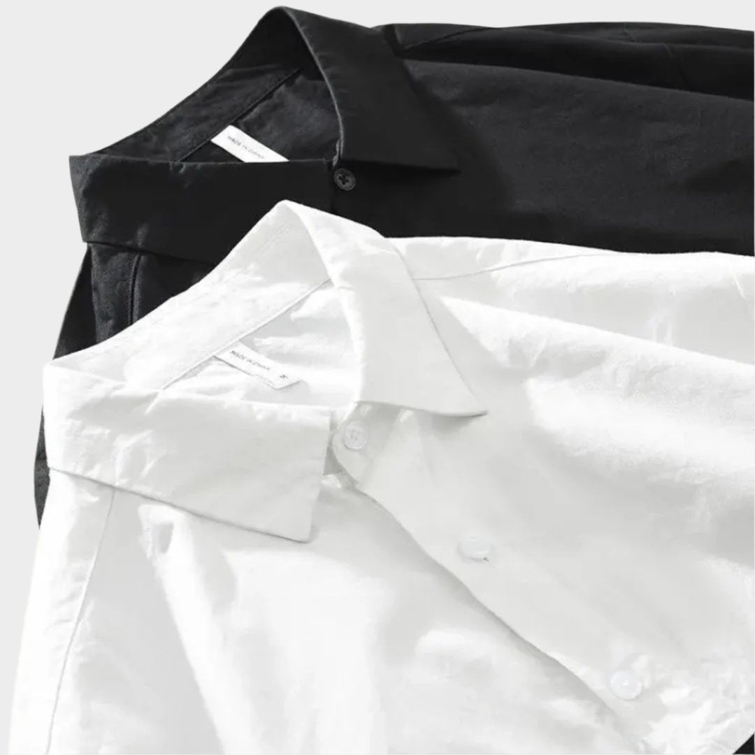 Finn™ - Half Cut Cotton Shirt