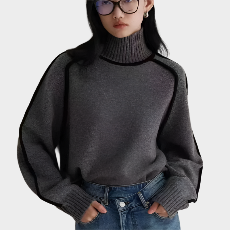 Camila™ - Turtleneck Pullover Jumper