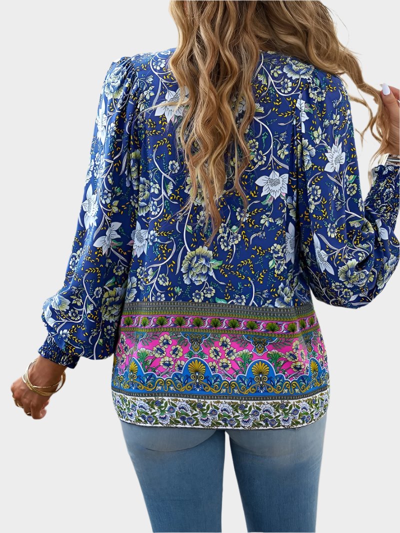 Leila™ - Floral Comfy Blouse