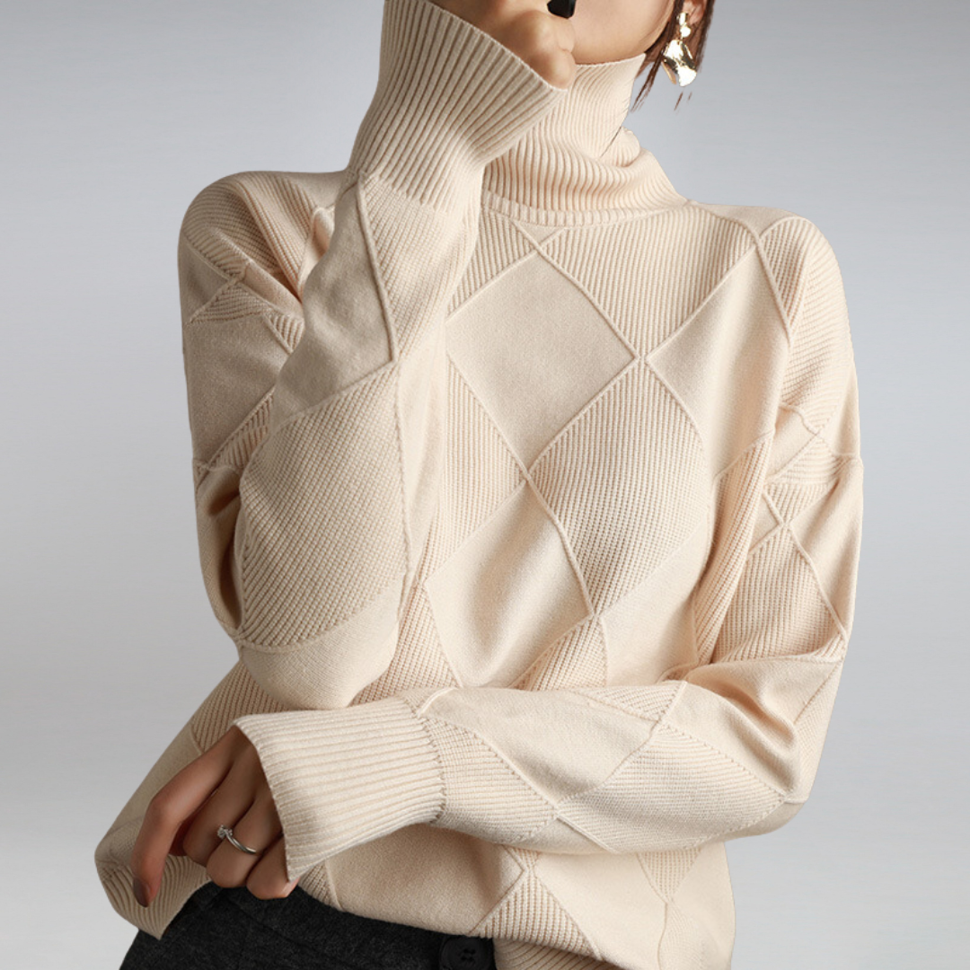 Lira™ - Soft High Neck Jumper