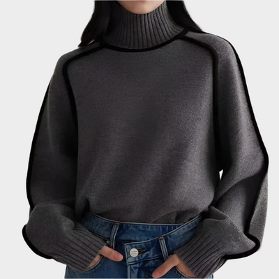 Camila™ - Turtleneck Pullover Jumper