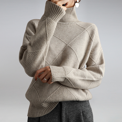 Lira™ - Soft High Neck Jumper