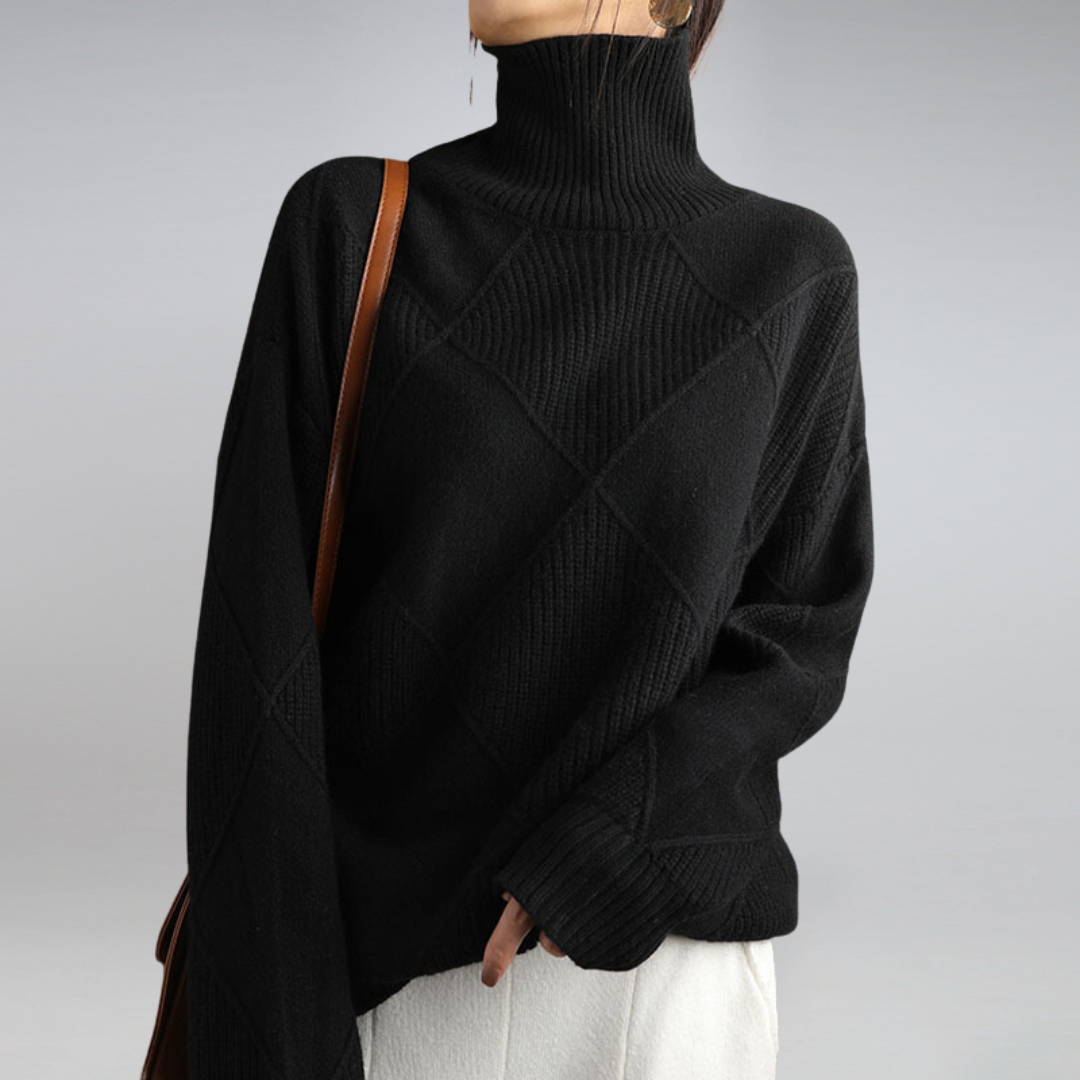 Lira™ - Soft High Neck Jumper