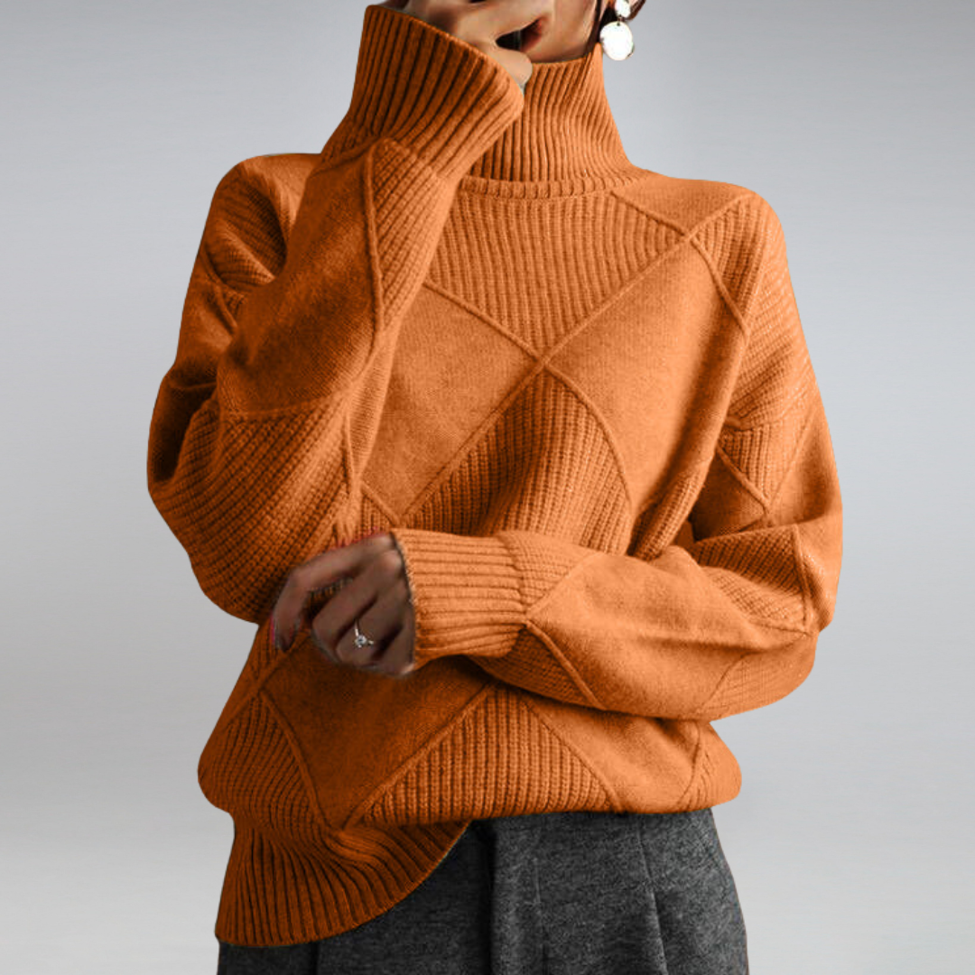 Lira™ - Soft High Neck Jumper