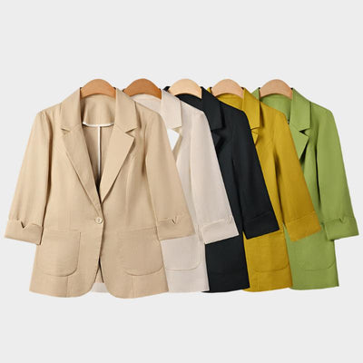 Phoebe™ - Linen Blazer