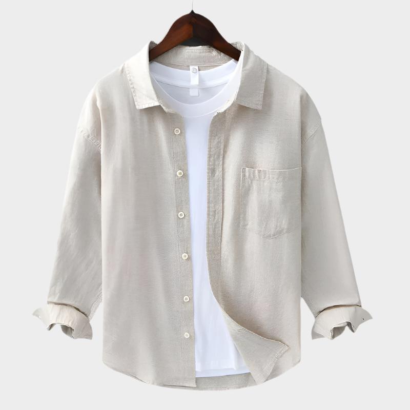 Edward™ - Buttoned Linen Shirt