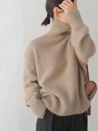 Milena™ - Comfortable Knitted High-Neck Jumper