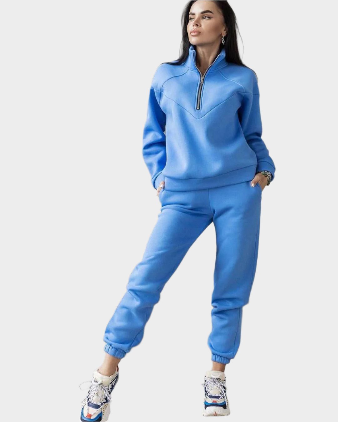 Jocelyn™ - Two Piece Tracksuit Fleece Set