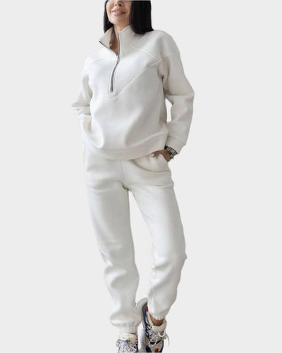 Jocelyn™ - Two Piece Tracksuit Fleece Set