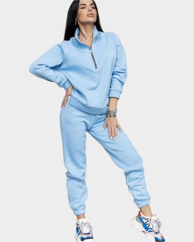 Jocelyn™ - Two Piece Tracksuit Fleece Set