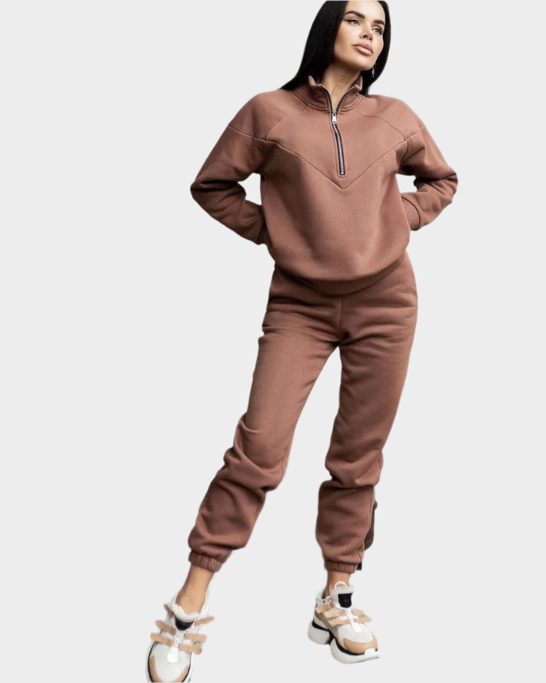 Jocelyn™ - Two Piece Tracksuit Fleece Set