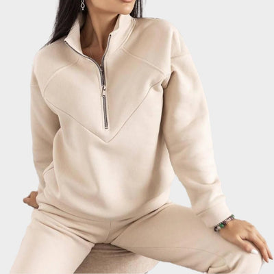 Jocelyn™ - Two Piece Tracksuit Fleece Set