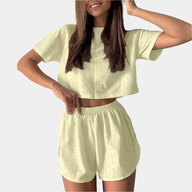 Serena™ - Shorts & Tee Chic Set