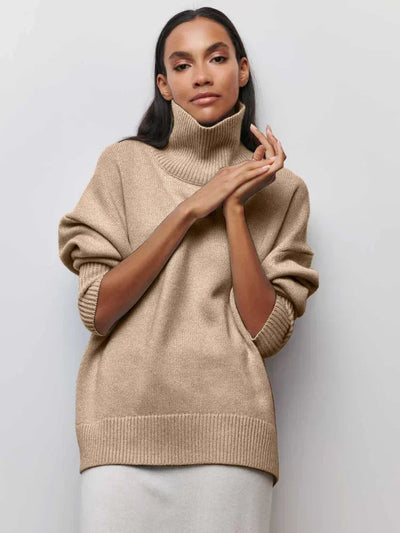 Olivia™ - Jumper with Turtle Neck