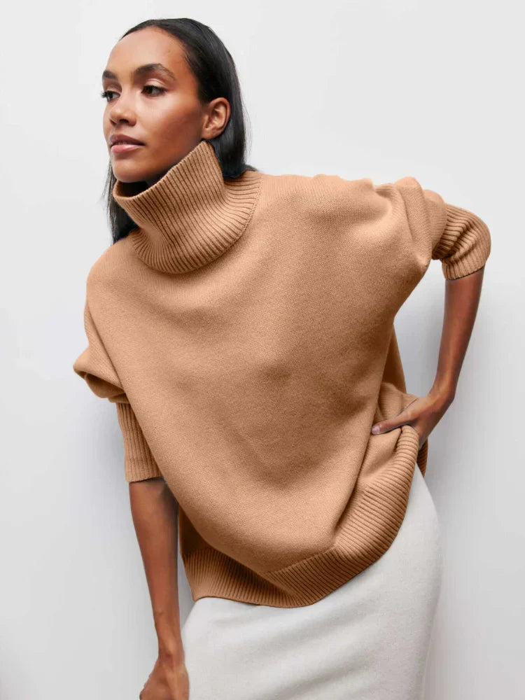 Olivia™ - Jumper with Turtle Neck