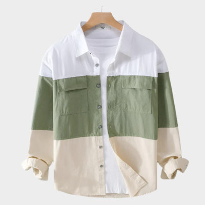 Levon™ - Cotton Three Color Shirt