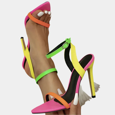 Ruby™ - Neon Stiletto Heels