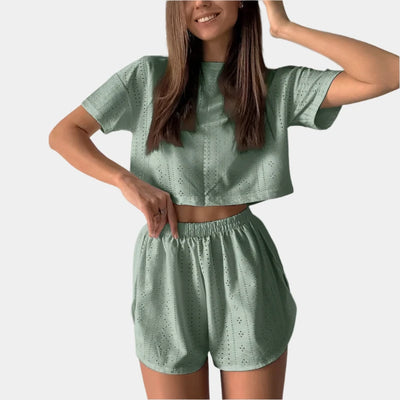 Serena™ - Shorts & Tee Chic Set