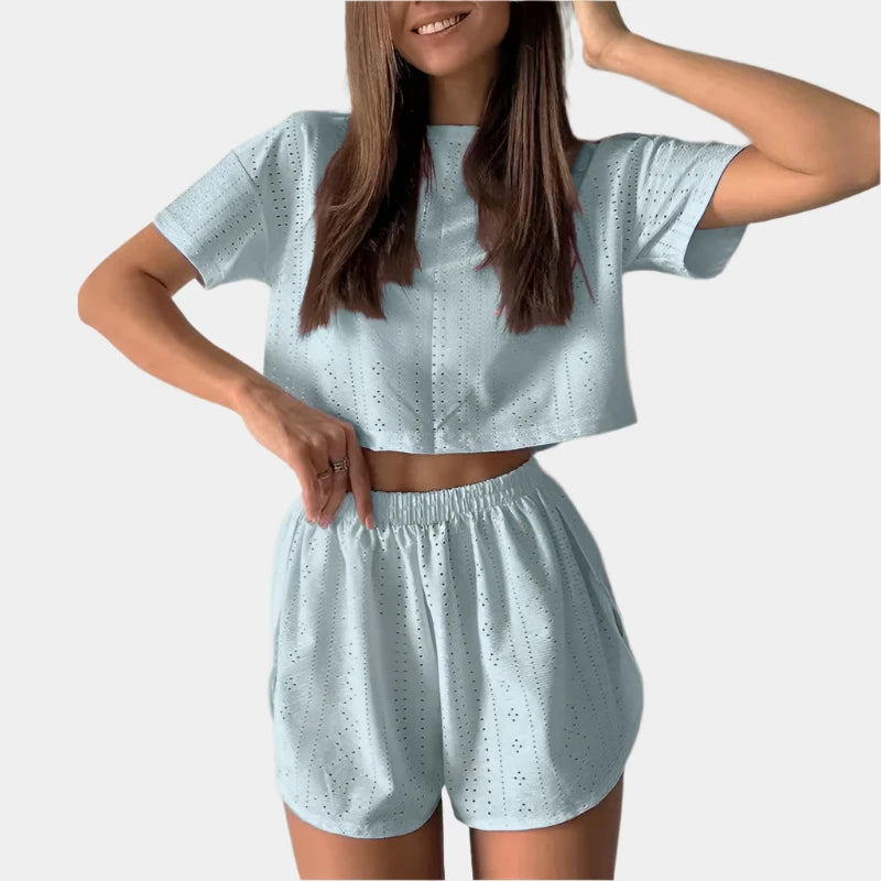 Serena™ - Shorts & Tee Chic Set