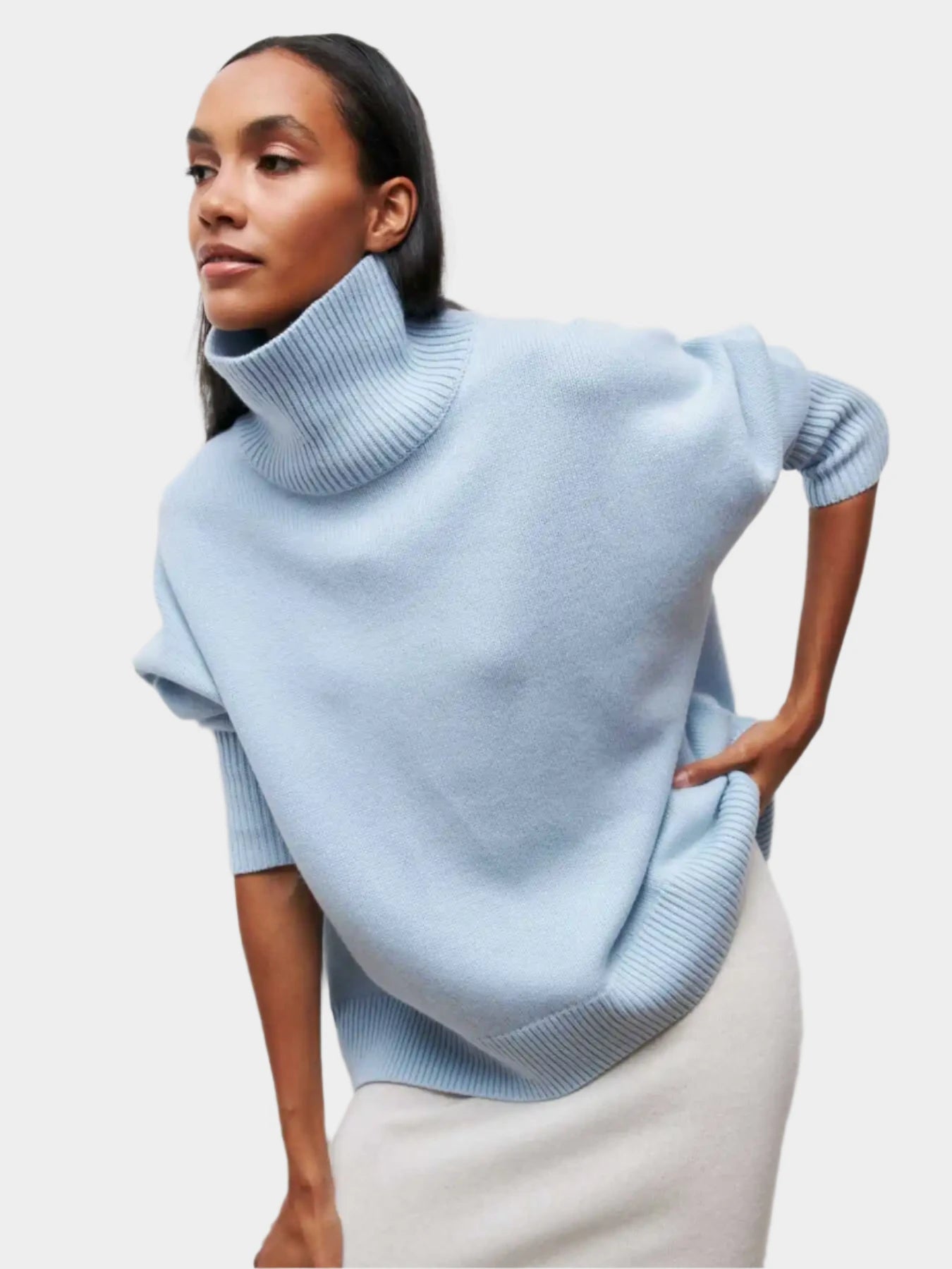 Olivia™ - Jumper with Turtle Neck