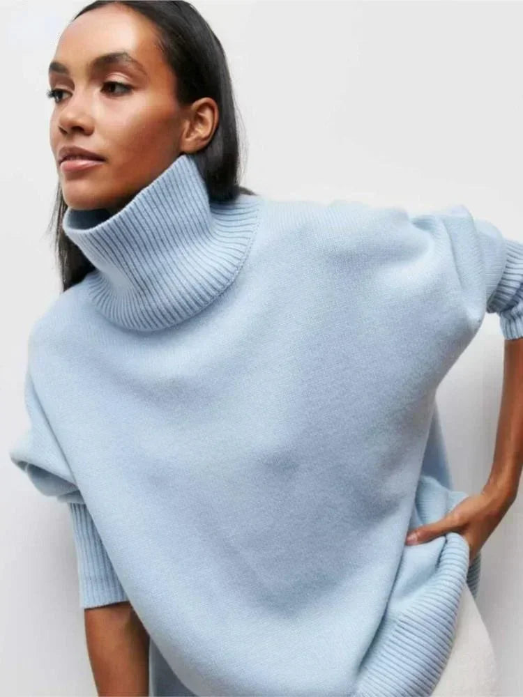 Olivia™ - Jumper with Turtle Neck