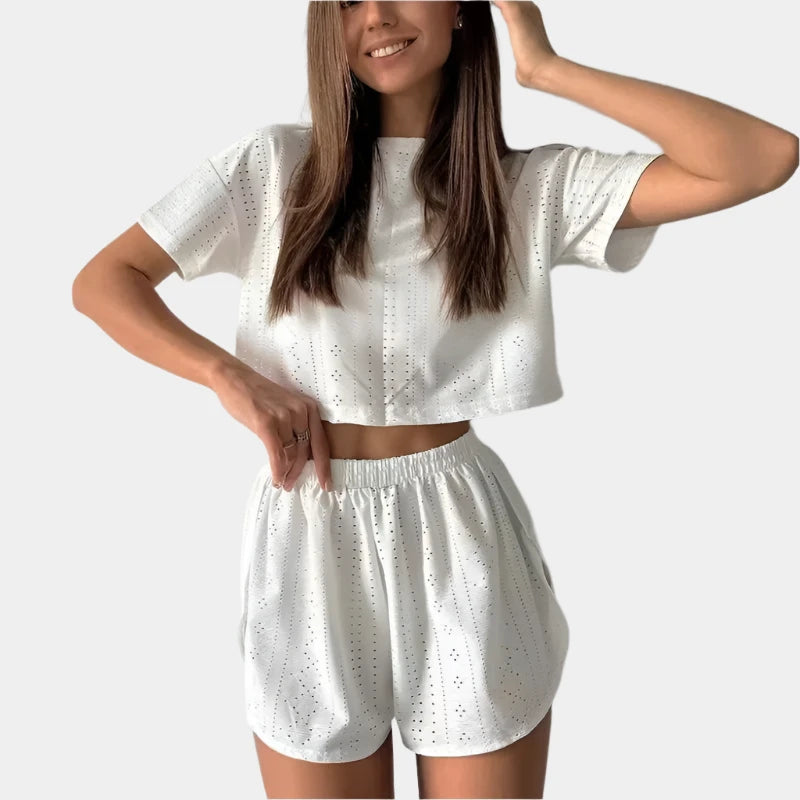 Serena™ - Shorts & Tee Chic Set