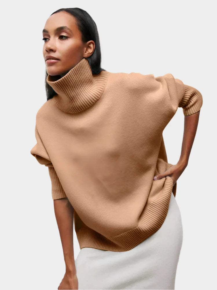 Olivia™ - Jumper with Turtle Neck