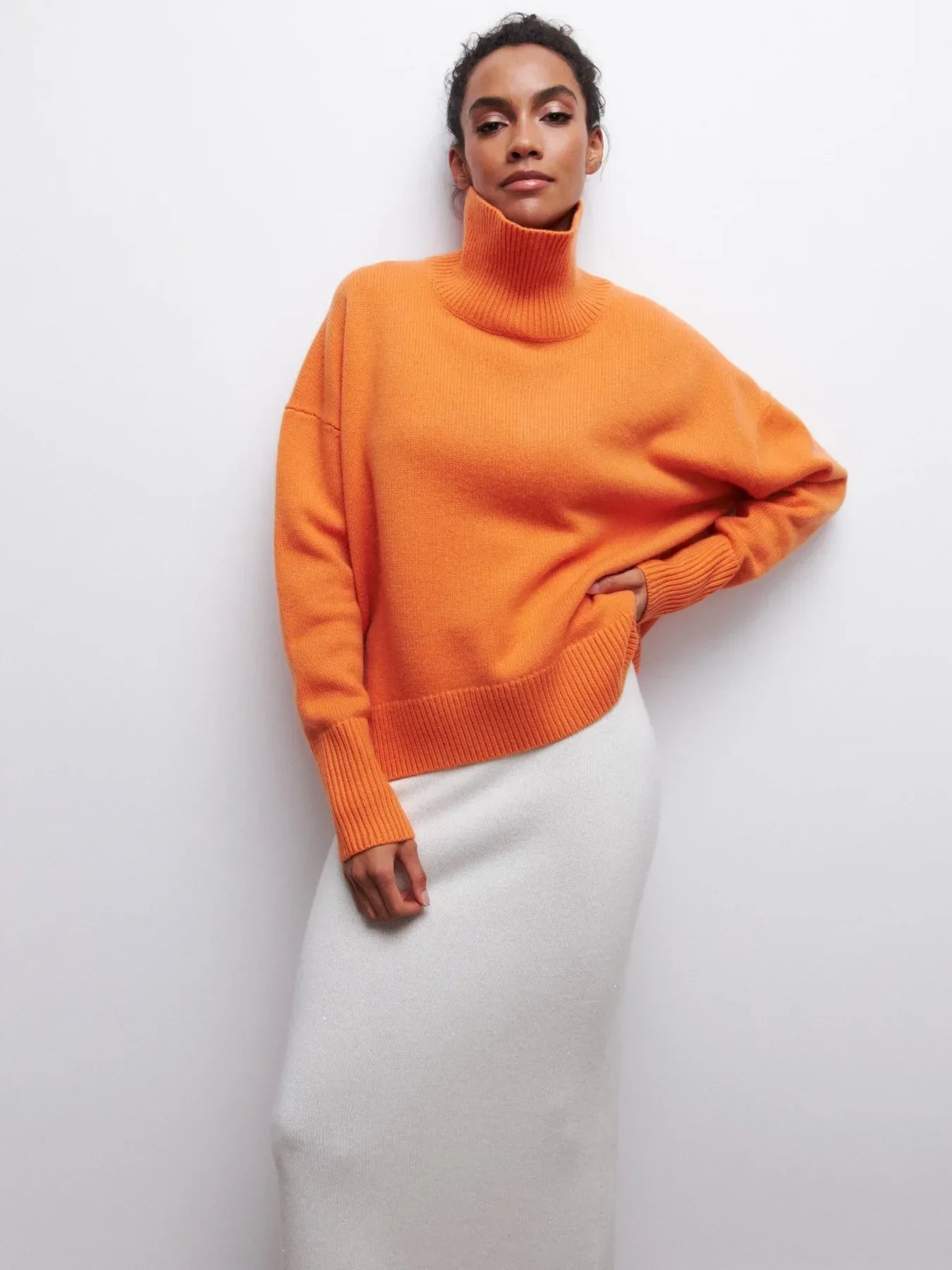 Olivia™ - Jumper with Turtle Neck