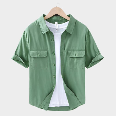 Leo™ - Short Sleeve Urban Cotton Shirt