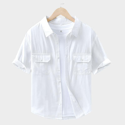 Leo™ - Short Sleeve Urban Cotton Shirt