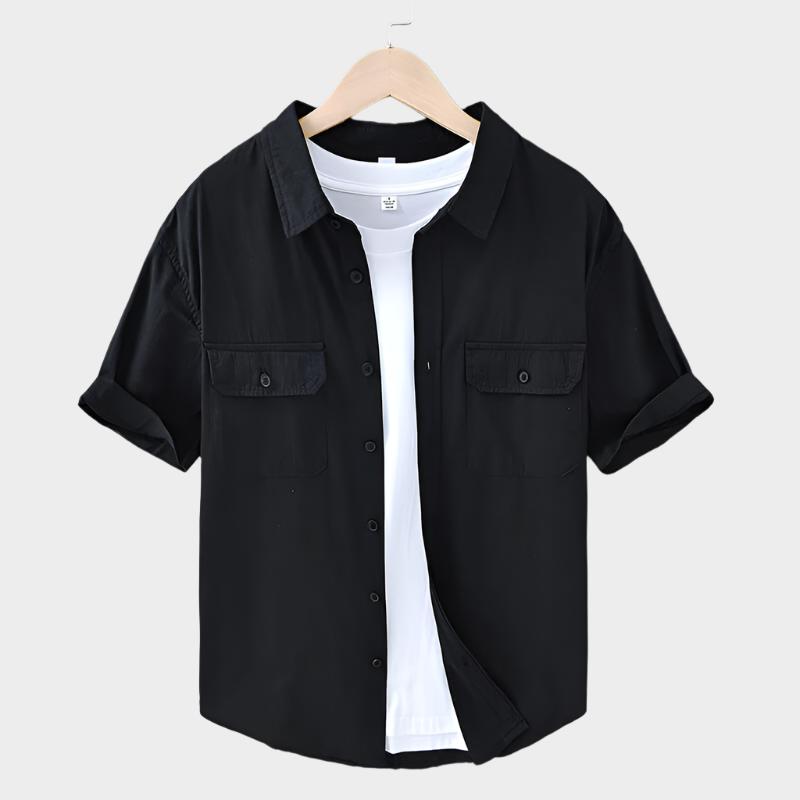 Leo™ - Short Sleeve Urban Cotton Shirt