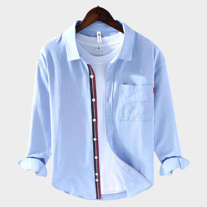 Thomas™ - Casual Fit Striped Cotton Shirt