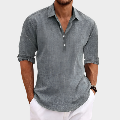 Raymond™ - Classic Half Buttoned Shirt