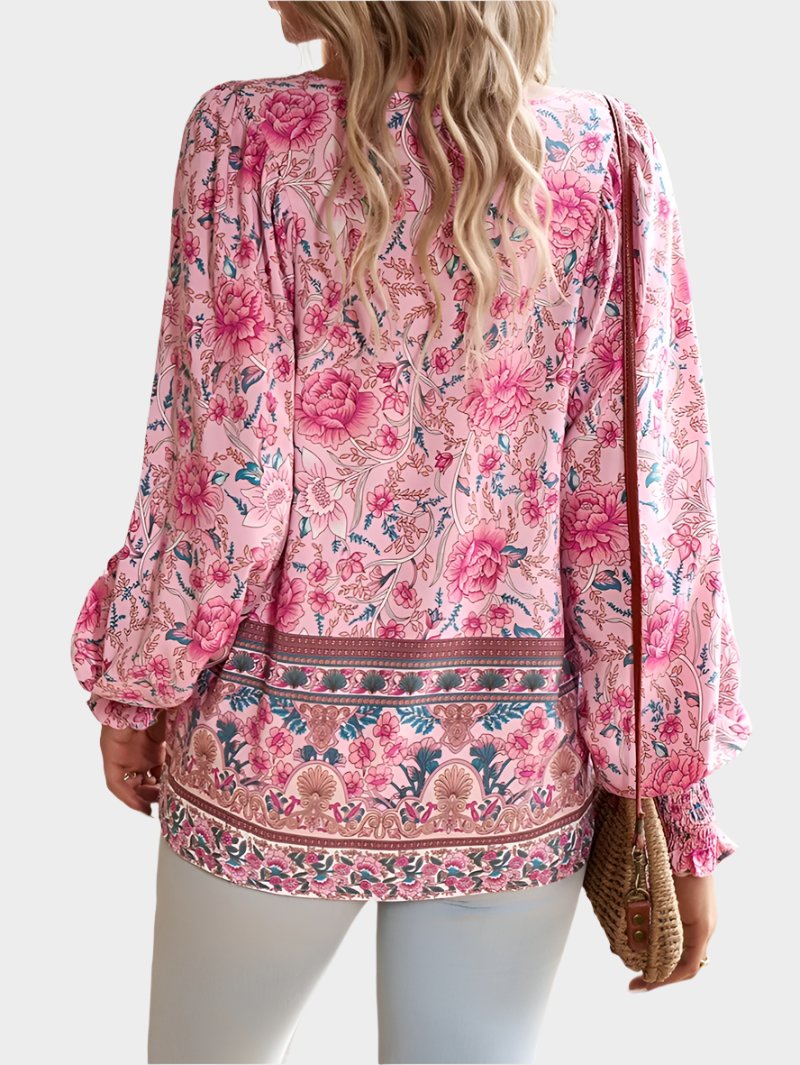 Leila™ - Floral Comfy Blouse