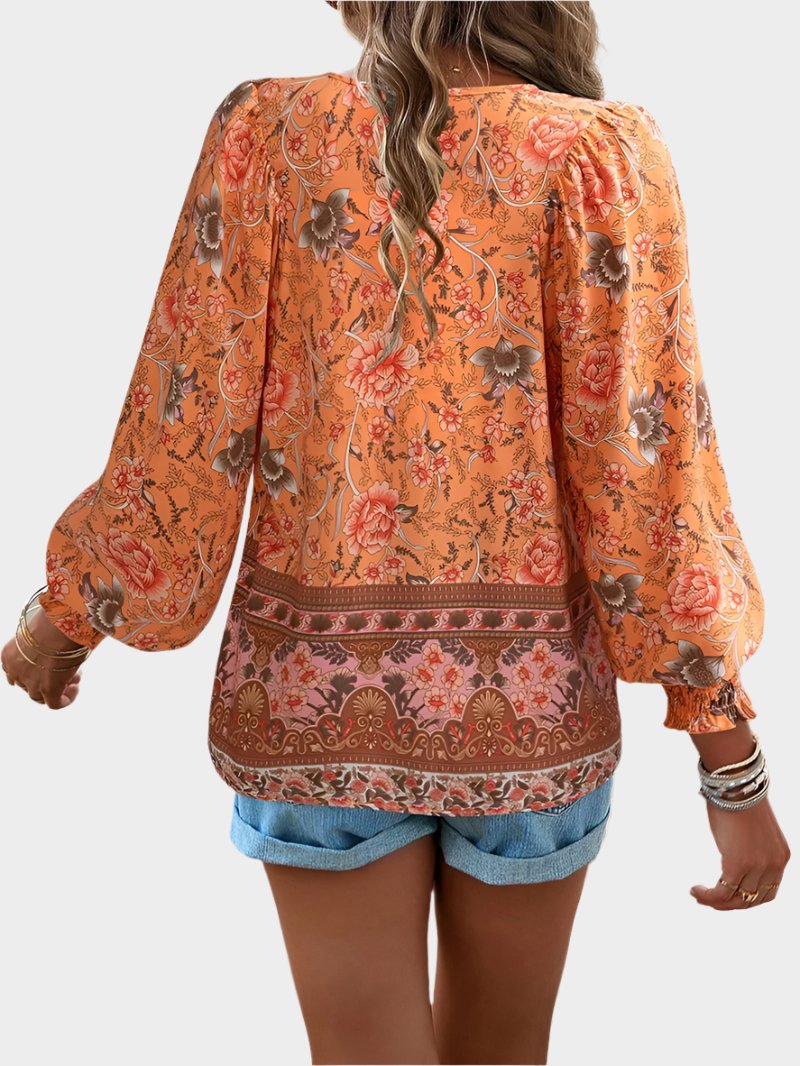 Leila™ - Floral Comfy Blouse