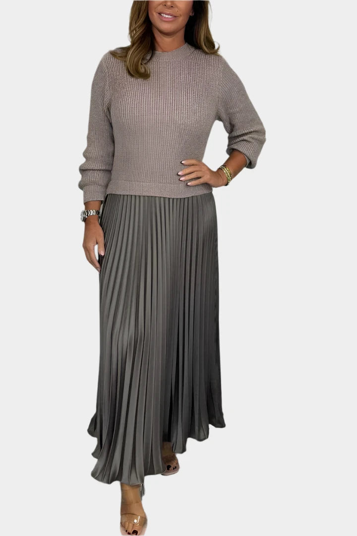 Lana™ - Elegant 2-in-1 Dress & Jumper