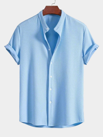 Edison™ - Ribbed Summer Collar Shirt