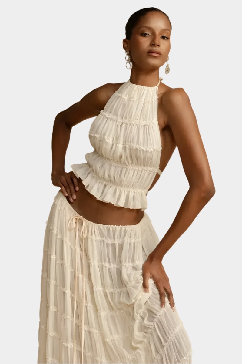 Savannah™ - Open-Back Pleated Set