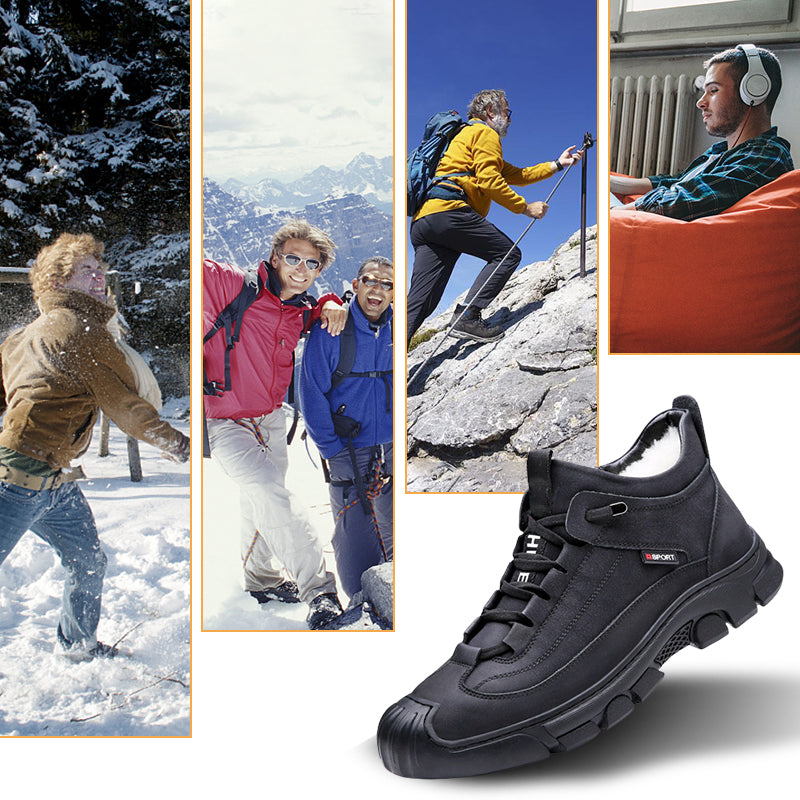 Velo™ - Men's Winter Shoes with Synthetic Fur Lining